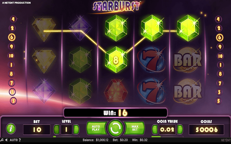 starburst slot game