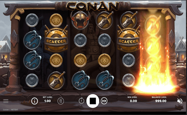 conan slot gameplay