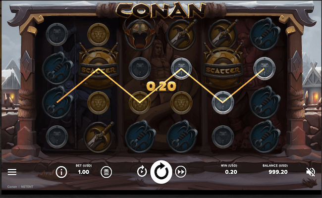 conan slot win