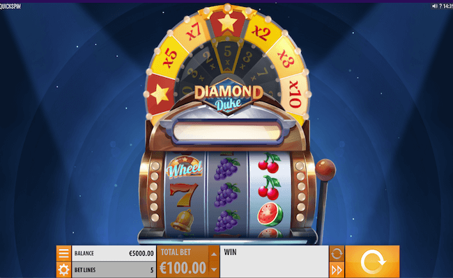 diamond duke game interface