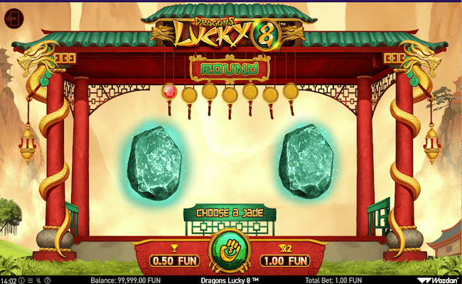 dragons lucky 8 bonus round