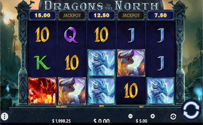 dragons of the north game interface