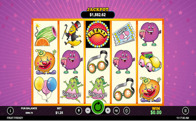 fruit frenzy jackpot