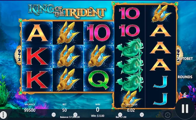 king of the trident reels