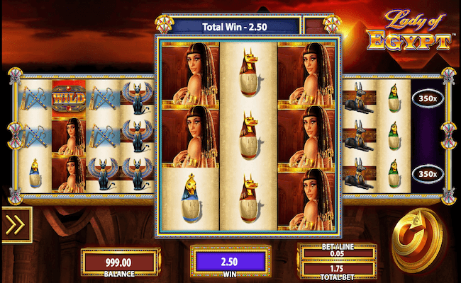 lady of egypt gameplay