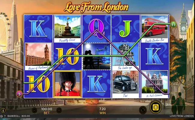 love from london game symbols