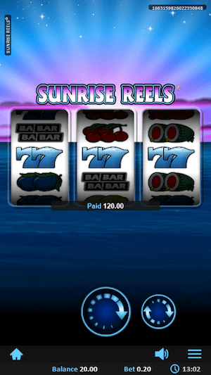 sunrise reels on mobile view