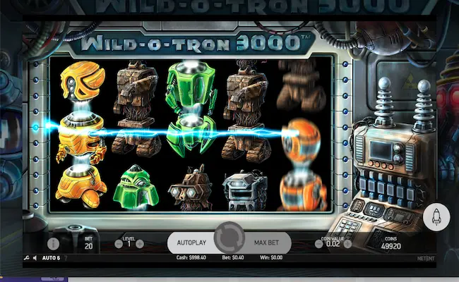 wild o tron 3000 slot game