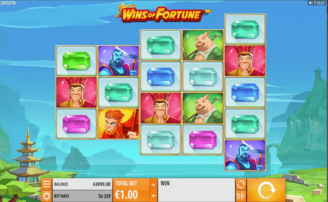 wins of fortune reels